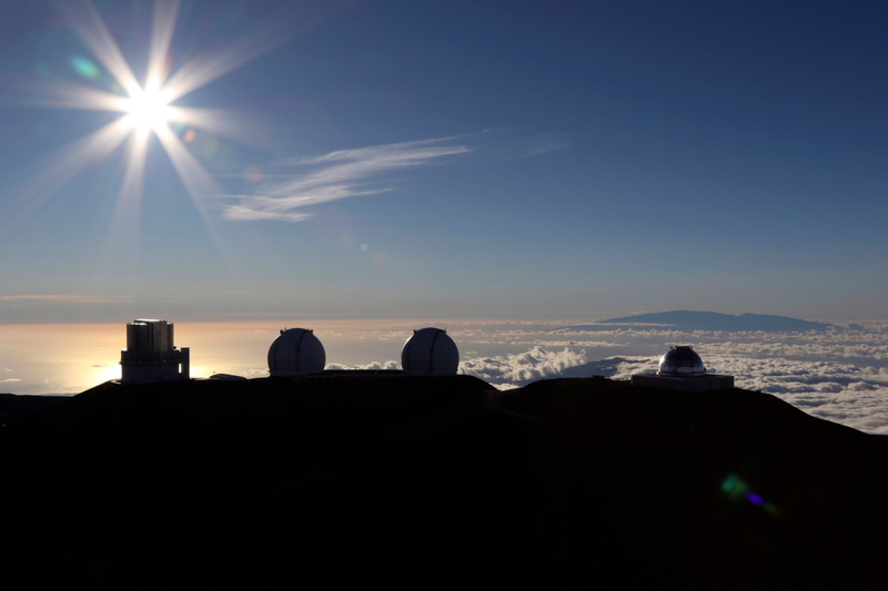 All these telescopes already sit atop Mauna Kea.